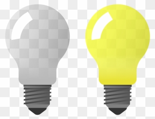Light Bulb On Off Png Clipart