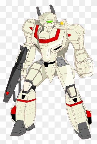 Anime Mecha Vector Clipart - Png Download
