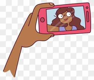 Although You Can Take Photos And Videos With Your Iphone, - Cartoon Clipart