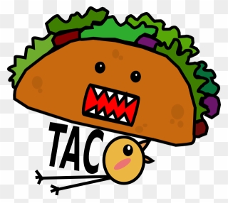 Clipart Happy Taco - Cartoon Tacos - Png Download