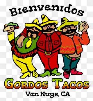 About Us Gordos Tacos - Cartoon Clipart