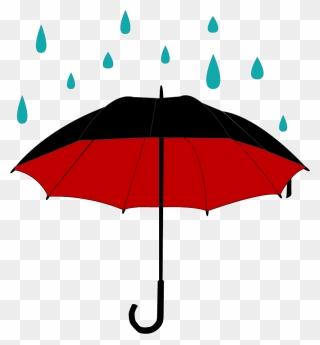 Umbrellas Clipart - Rain Umbrella Transparent Background - Png Download