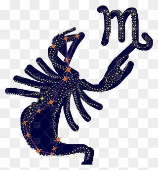 #constellation #sticker #scorpion #dbanta2018 #freetoedit - Illustration Clipart