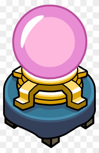 Club Penguin Wiki - Crystal Ball Cartoon Png Clipart