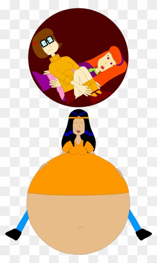 Crystal Ate Velma And Daphne By Angry-signs - Velma And Daphne Vore Clipart