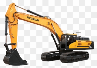 Construction Clipart Excavator - Hyundai 480 Excavator - Png Download