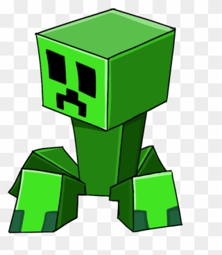 28 Collection Of Creeper Minecraft Clipart - Minecraft Png Cliparts Transparent Png