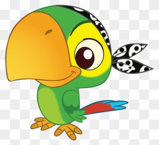 Jake The Never Land Pirates Clipart - Jake And The Neverland Pirates Bird - Png Download