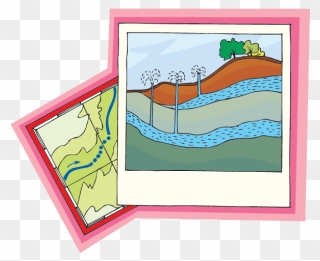 Aquifer - Drainage Groundwater Clipart - Png Download