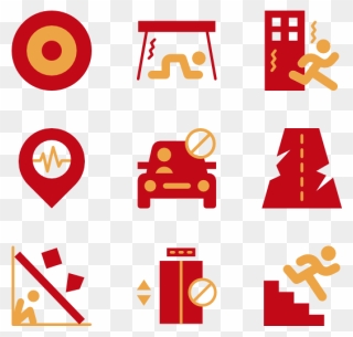 Earthquake Vector Clip Art - Earthquake Icons Png Transparent Png
