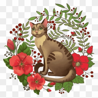 Domestic Short-haired Cat Clipart