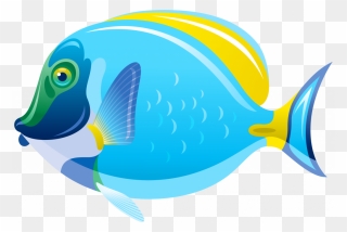 Fish In Pan Clipart Svg Free Fish Clip Art For Kids - Transparent Background Fish Clipart - Png Download