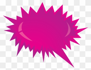 Pink Explosion Clipart - Png Download