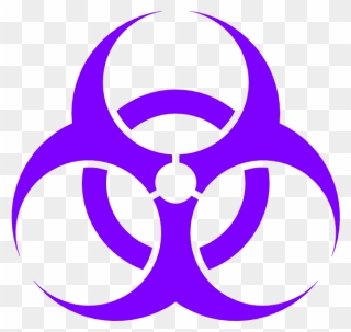 Bomb Clipart Nuclear - Biohazard Symbol - Png Download