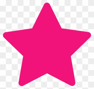 Pink Star Clipart Picture Freeuse Download Pink Star - Clipart Pink Star - Png Download