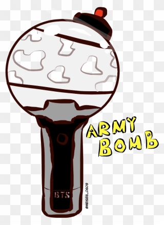 Clipart Army Bomb Png - Army Bomb Bts Fanart Transparent Png