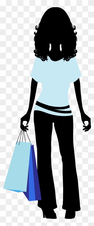 Woman With Apple Clipart Png Library Stock Shopping - Shopping Icon Png Free Transparent Png