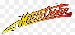 Meteor Crater Arizona Logo Clipart