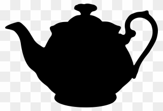 Teapot Silhouette Drink - Teapot Silhouette Clipart
