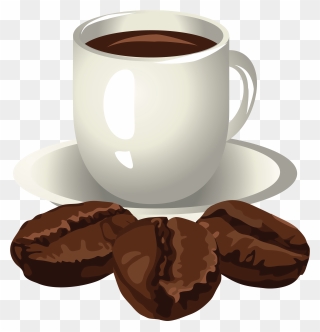 Coffee Cup Cappuccino Tea Clip Art - Clipart Picture Of Coffee - Png Download