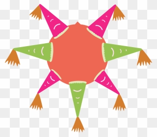 Pinata Clipart Fiesta, Picture - Transparent Mexican Pinata Clipart - Png Download