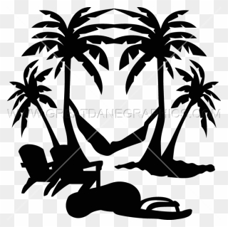 At The Beach Production - Clip Art Relax At The Beach Png Transparent Png