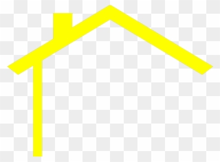 Vector House Outline Clipart - Png Download