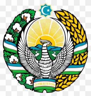 Emblem Of Uzbekistan Clipart