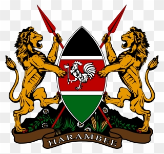 Kenya Coat Of Arms Logo Png Clipart