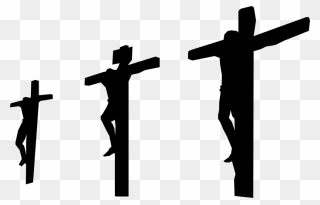 Three Cross Silhouette Png Clipart
