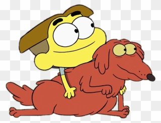 Cricket Green And Phoenix The Dog - Cartoon Clipart