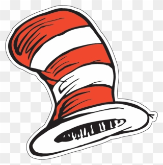 The Cat In The Hat Thing Two Thing One Paper - Dr Seuss Hat Clipart