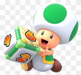 15, September 7, - Toad Super Mario Party Clipart
