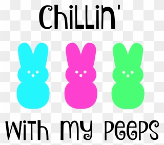 16 Free Easter Svg Cut Files Including Chillin With - Rabbit Clipart