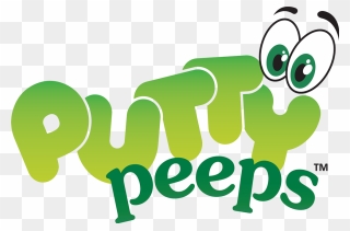 Peeps Clipart Logo, Peeps Logo Transparent Free For - Putty Peeps The Putty With Personality - Png Download