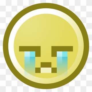 Free Crying Smiley Face Clip - Laughter - Png Download