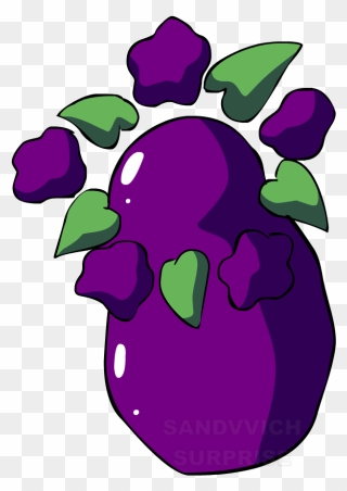 Flying Eggplant By Sandvvich On Clipart Library - Can T Forget The Flying Eggplant - Png Download