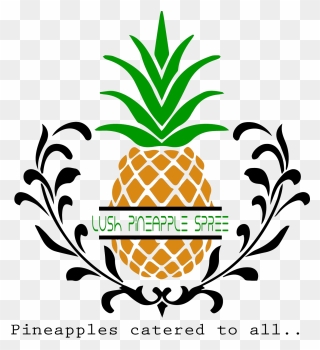 Lush Pineapple Spree Pineapple Clipart Png- - Pineapple Clipart Svg Transparent Png