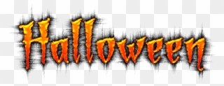 Halloween Word Hayride Clipart - Graphic Design - Png Download