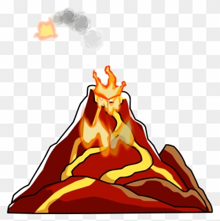 Volcano Free Download Png - Transparent Background Volcanoes Png Clipart