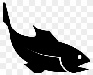 Fish Silhouette Clip Art - Png Download