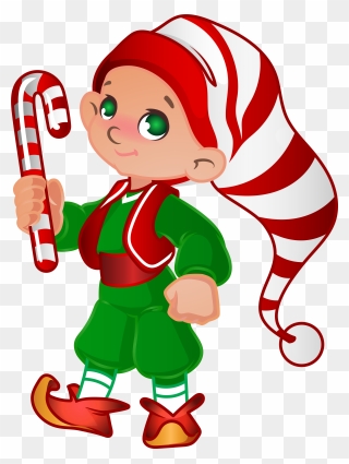Elf Santa Helper Transparent Png Clip Art Image