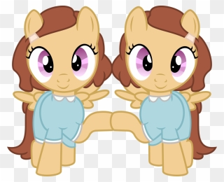 Mlp Twins From The Shining Clipart