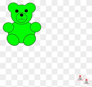Green Bear Clipart - Png Download