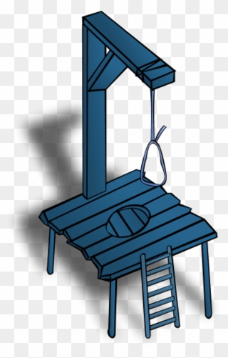 Gallows Death By Hanging Noose - Gallows Clipart - Png Download