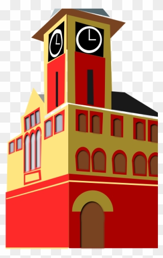 Town Hall - Town Hall Png Clipart Transparent Png