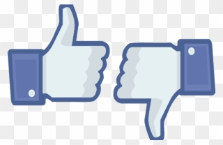 Facebook Is Finally Testing A "dislike - Facebook Thumbs Up Down Clipart