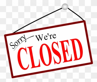 Sorry We Are Closed Png Clipart