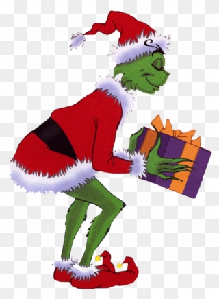 How The Grinch Stole Christmas Gif Christmas Day Image - Transparent Background The Grinch Png Clipart