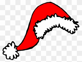 Mouth,wing,santa Claus - Christmas Hat Drawing Png Clipart